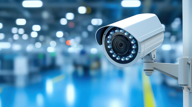 Modern CCTV camera setup