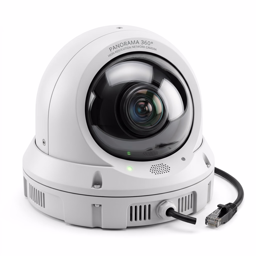 Fisheye IP CCTV Camera